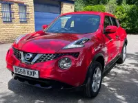 Used Nissan Juke Visia 112 HP (82 kW) 2018 Red SUV