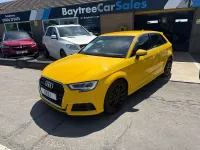 Used Audi A3 S-Line 2016 Yellow Hatchback