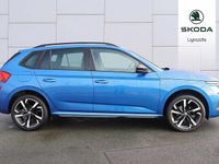 Used Skoda Kamiq Monte Carlo 150 HP (110 kW) 2024 Race blue metallic SUV