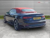 Used Audi A5 Cabriolet S-Line 187 HP (137 kW) 2019 Black Cabriolet