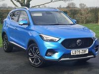 New MG ZS Exclusive 106 HP (77 kW) 2025 Blue SUV