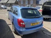 Used Skoda Fabia SE 2014 Blue Estate