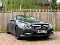 Usado Mercedes E250 2012 Cinzento Cabrios
