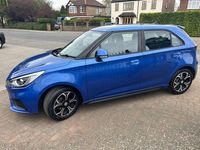 Used MG MG3 Excite 106 HP (77 kW) 2021 Blue Hatchback