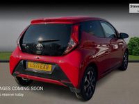 Used Toyota Aygo Trend 72 HP (52 kW) 2021 Red Hatchback