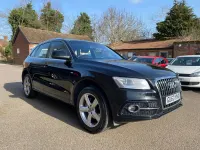 Begagnad Audi Q5 S-Line 225 HK (165 kW) 2013 Svart SUV
