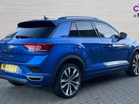 Used VW T-Roc R-line 150 HP (110 kW) 2021 Blue SUV