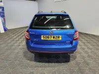 Used Skoda Octavia vRS 184 HP (135 kW) 2017 Blue Estate