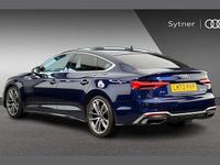 Used Audi A5 Sportback S-Line 161 HP (118 kW) 2022 Blue Hatchback