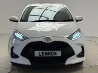Used Toyota Yaris Hybrid Design 2024 White Hatchback