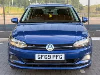 Usado VW Polo SE 2019 Azul Utilitario