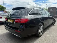 Used Mercedes E220 AMG Line Premium 194 HP (142 kW) 2019 Black Estate