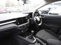 Used Skoda Fabia Design Edition 79 HP (58 kW) 2025 Race blue metallic black magic pearl effect Hatchback