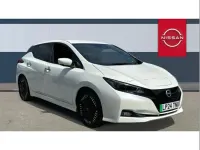 Used Nissan Leaf Tekna 110 kW (150 HP) 2024 White Hatchback