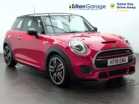 Used Mini John Cooper Works Hatch 2018 Red Hatchback