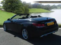 Used Mercedes E350 AMG line 2015 Black Cabriolet