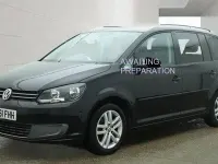Used VW Touran SE 105 HP (77 kW) 2011 Black MPV
