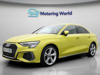 Used Audi A3 S-Line 110 HP (80 kW) 2024 Yellow Sedan