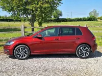 Used VW Golf VII Edition 150 HP (110 kW) 2020 Red Hatchback