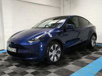Used Tesla Model Y Long Range AWD 378 kW (514 HP) 2022 Blue SUV