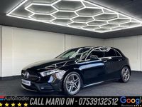 Used Mercedes A180 AMG line 136 HP (100 kW) 2021 Black Hatchback