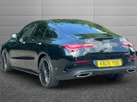 Used Mercedes CLA200 AMG Line Premium Plus 175 HP (128 kW) 2025 Cosmos black Coupe