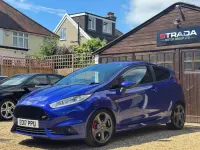 Used Ford Fiesta ST 182 HP (133 kW) 2017 Blue Hatchback