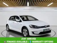 Used VW e-Golf 100 kW (136 HP) 2018 White Hatchback