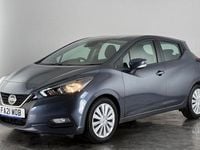 Used Nissan Micra Acenta 92 HP (67 kW) 2021 Grey Hatchback