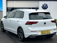 Used VW Golf VII Style 150 HP (110 kW) 2020 White Hatchback