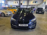 Used BMW 218 Sport Line 2015 Blue Coupe