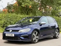 Used VW Golf VII R 300 HP (220 kW) 2019 Blue Hatchback