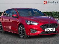 Used Ford Focus ST-Line X 125 HP (91 kW) 2021 Red Hatchback