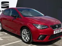 Usata Seat Ibiza FR 95 CV (69 kW) 2019 Rosso Utilitaria