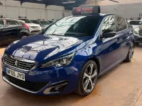 Used Peugeot 308 GT-line 130 HP (95 kW) 2015 Blue Hatchback