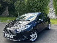 Used Ford Fiesta Zetec 2014 Black Hatchback