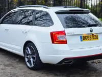 Used Skoda Octavia vRS 2015 White Estate