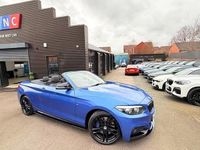 Used BMW 218 M Sport 150 HP (110 kW) 2019 Blue Cabriolet