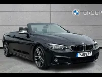 Used BMW 420 M Sport 184 HP (135 kW) 2019 Black sapphire metallic paint Cabriolet