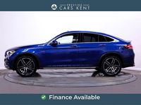 Used Mercedes GLC43 AMG Premium Plus 390 HP (286 kW) 2023 Blue Coupe