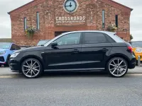 Used Audi A1 Black Edition 2018 Brilliant black Hatchback