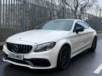 Used Mercedes C63 AMG Premium Plus 2020 White Coupe