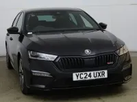 Used Skoda Octavia vRS 200 HP (147 kW) 2024 Black Hatchback