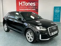 Used Audi Q2 S-Line 150 HP (110 kW) 2017 Black SUV