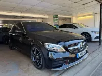 Used Mercedes C220 AMG line 194 HP (142 kW) 2018 Black Sedan