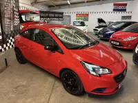 Used Vauxhall Corsa 69 HP (50 kW) 2015 Red Hatchback