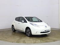 Used Nissan Leaf Tekna 80 kW (109 HP) 2017 White Hatchback