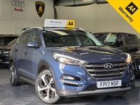 Used Hyundai Tucson 136 HP (100 kW) 2017 Blue SUV