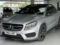 Used Mercedes GLA220 AMG line 170 HP (125 kW) 2014 Silver SUV