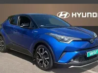 Used Toyota C-HR 122 HP (89 kW) 2018 Blue SUV